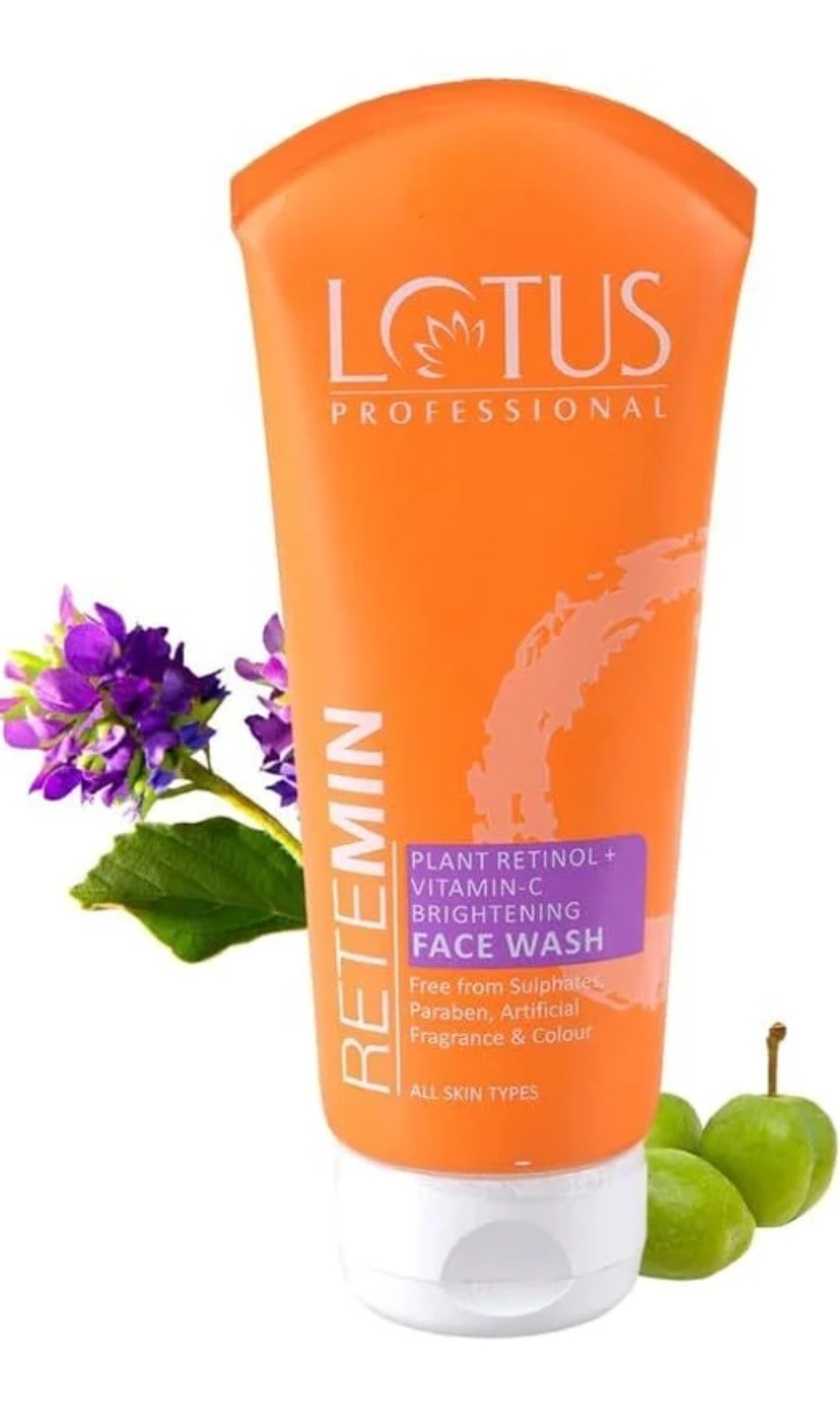 VITAMIN-C FACE WASH (LOTUS)